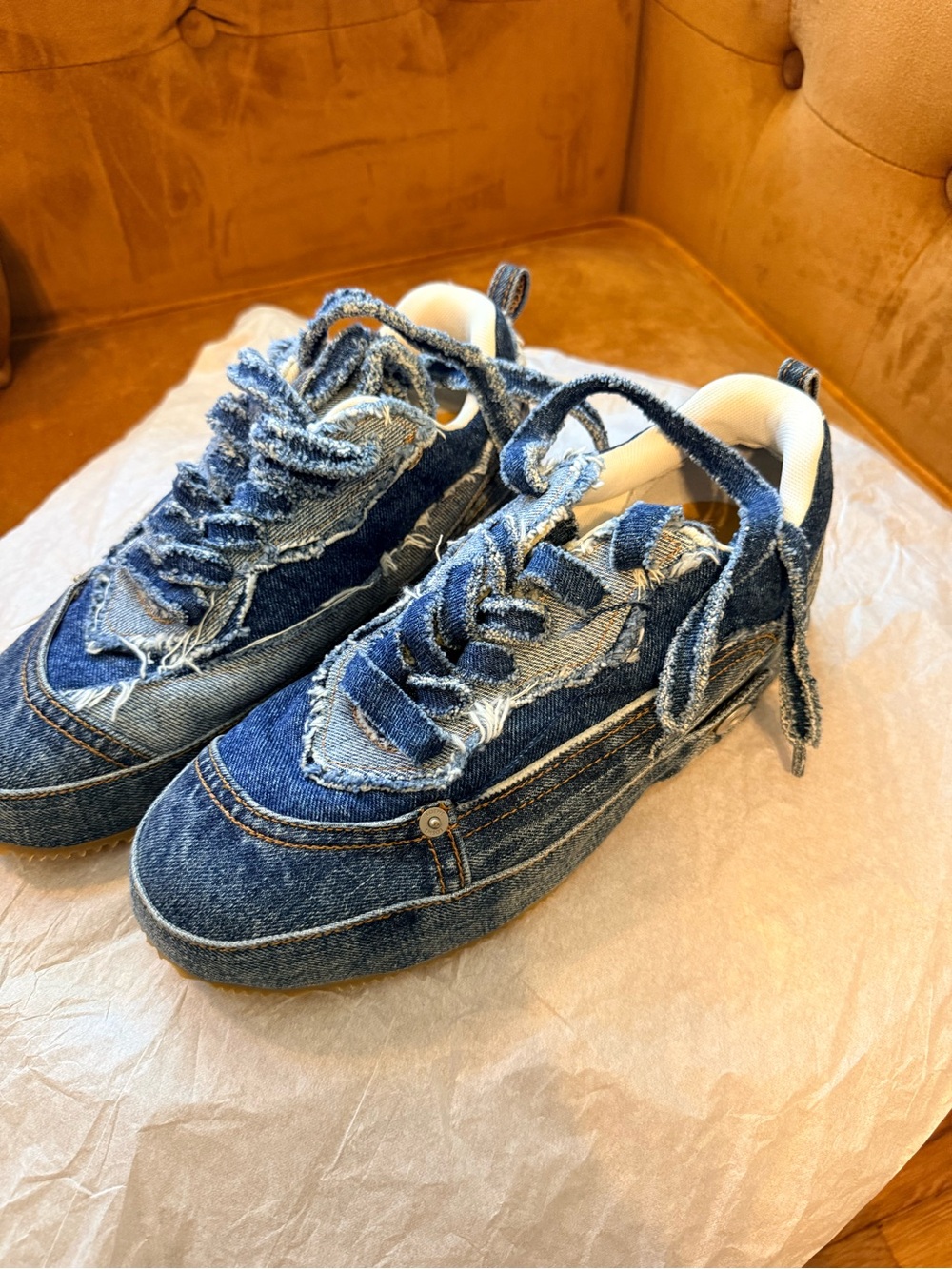 Loewe Denim Sneakers